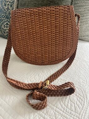 CEM Eberle Braided Woven Crossbody Bag